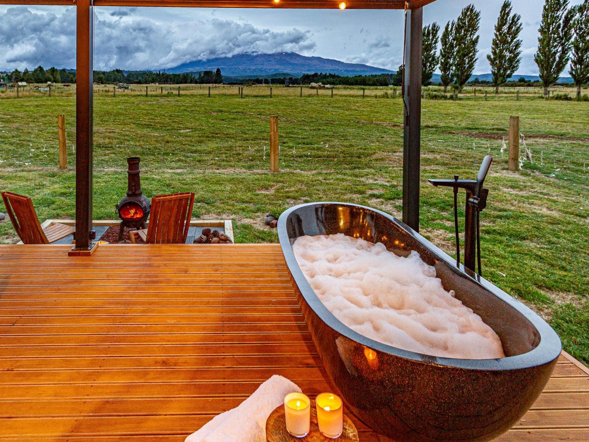 Mangateitei Views - Rangataua Tiny Home Ohakune Exterior photo