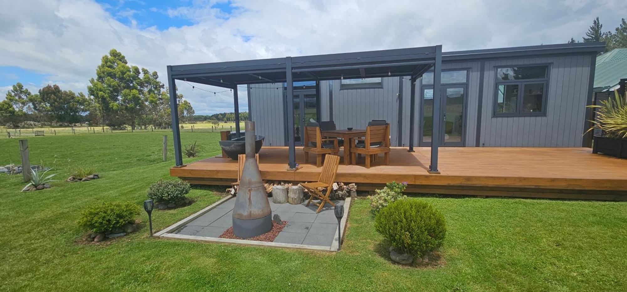 Mangateitei Views - Rangataua Tiny Home Ohakune Exterior photo
