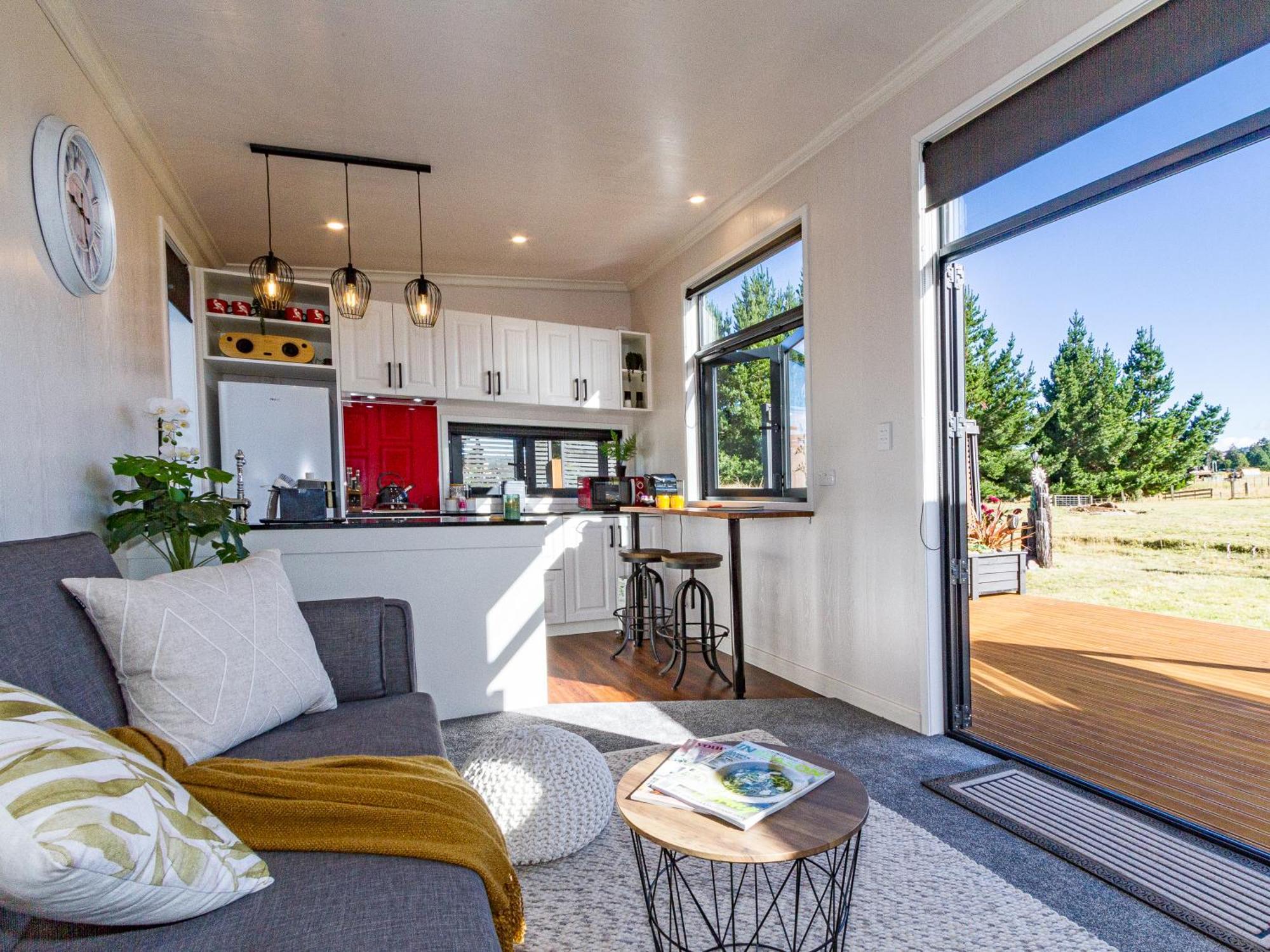 Mangateitei Views - Rangataua Tiny Home Ohakune Exterior photo
